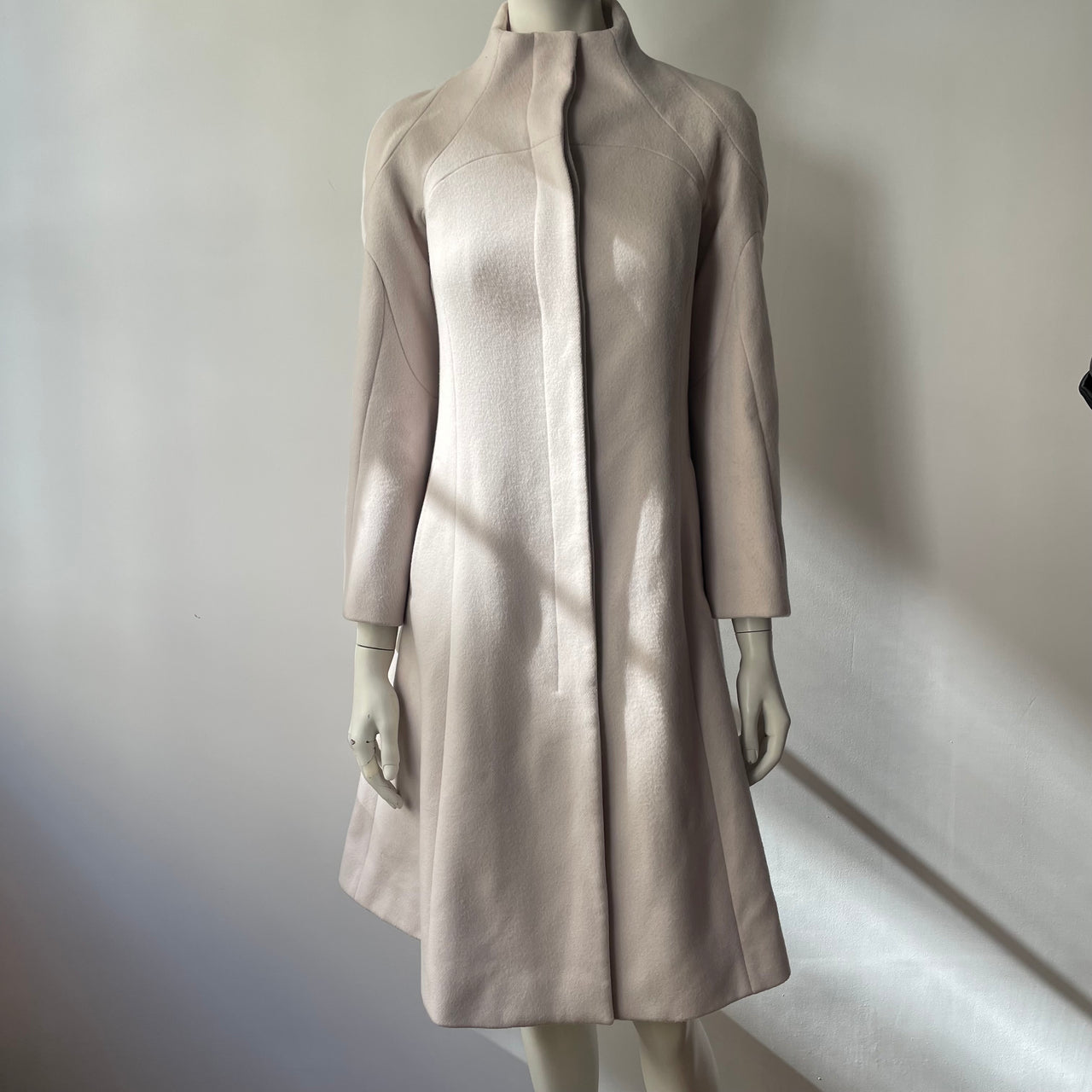 Celine AW 2008 runway ecru coat by Ivana Omazic