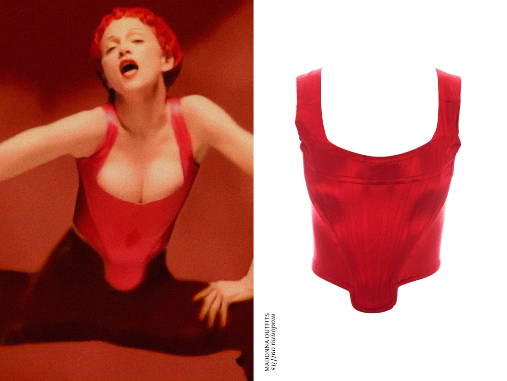 Vivienne Westwood S/S1992 ‘Statue of Liberty’ pink satin boned corset