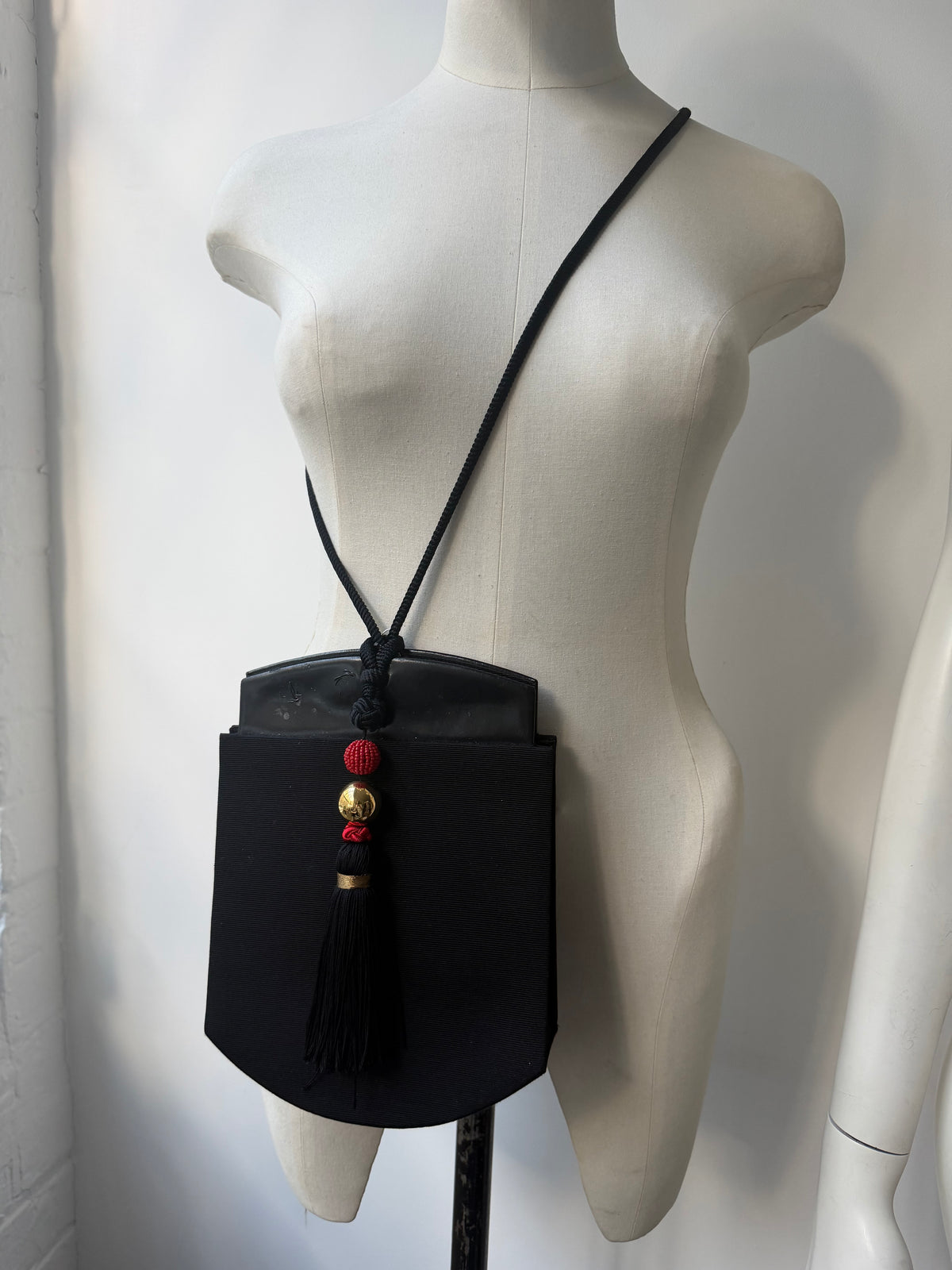 YSL tassel evening bag