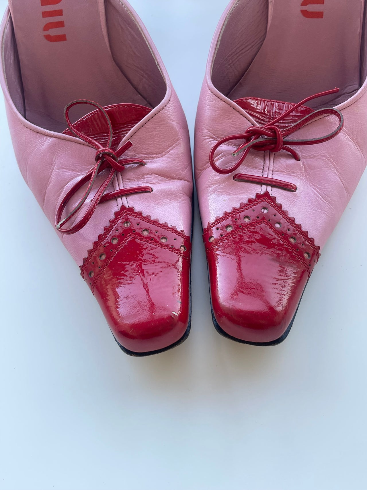 Miu Miu candy pink mules SS1999