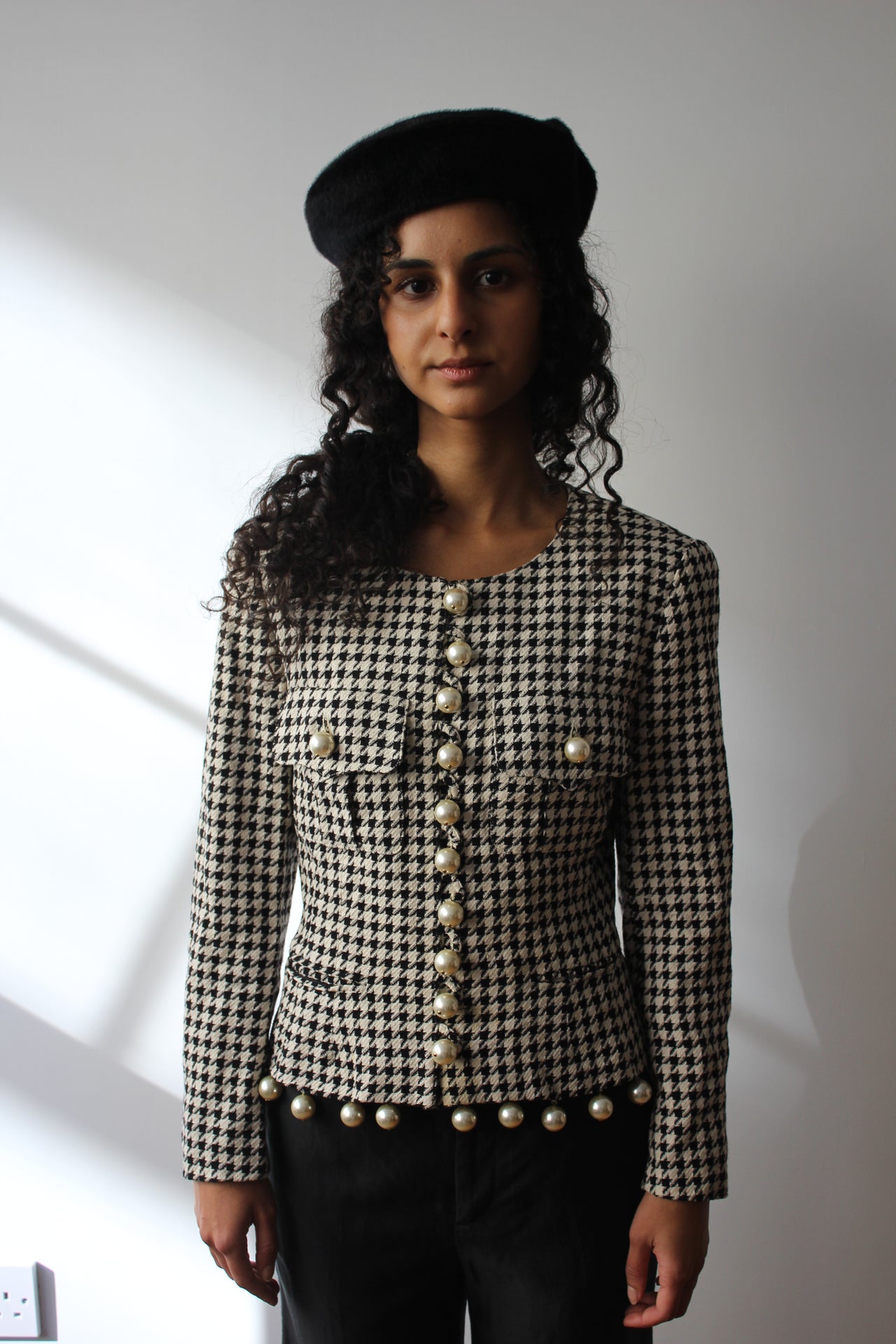 Lolita Lempicka vintage houndstooth jacket