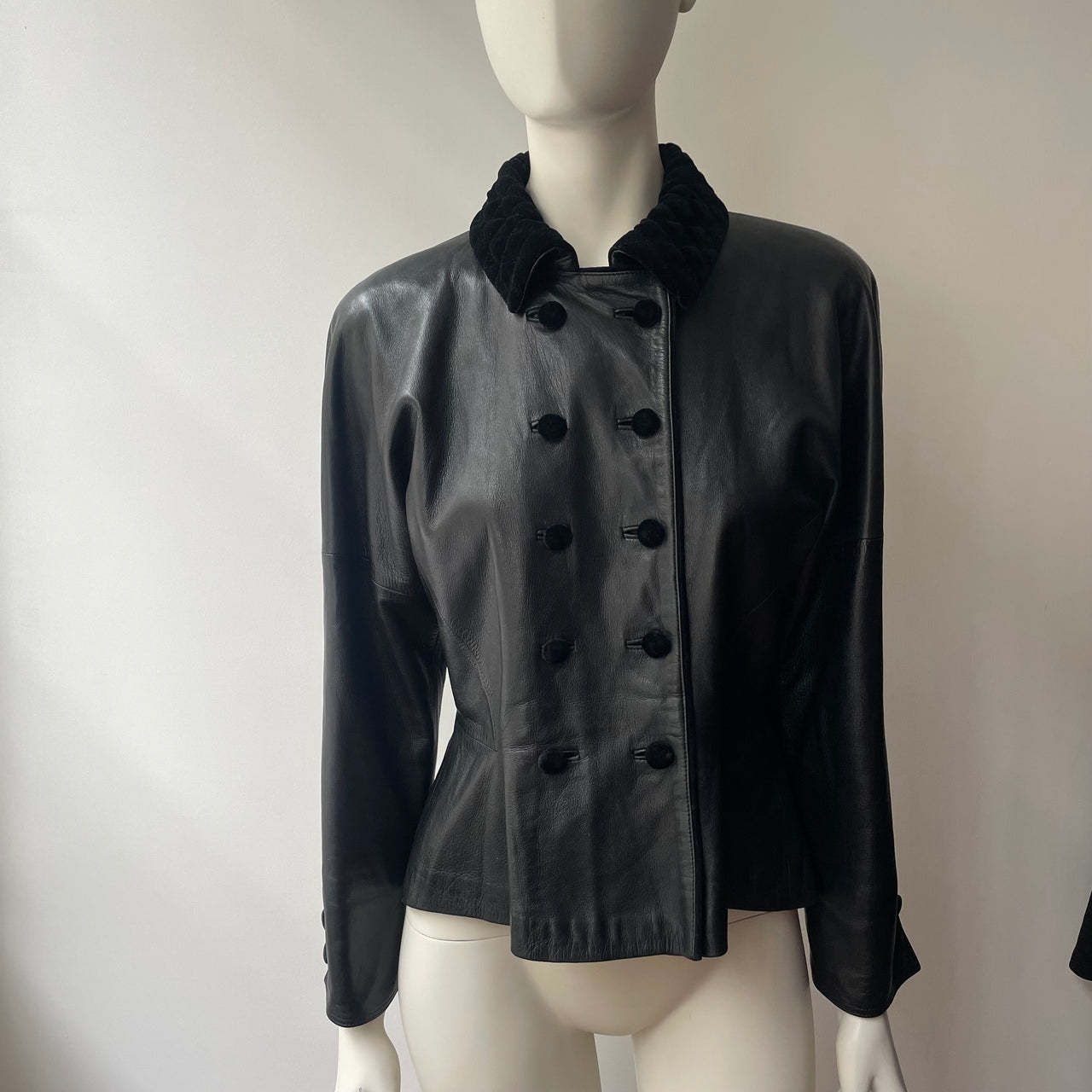 Loewe vintage 1980-90’s leather jacket