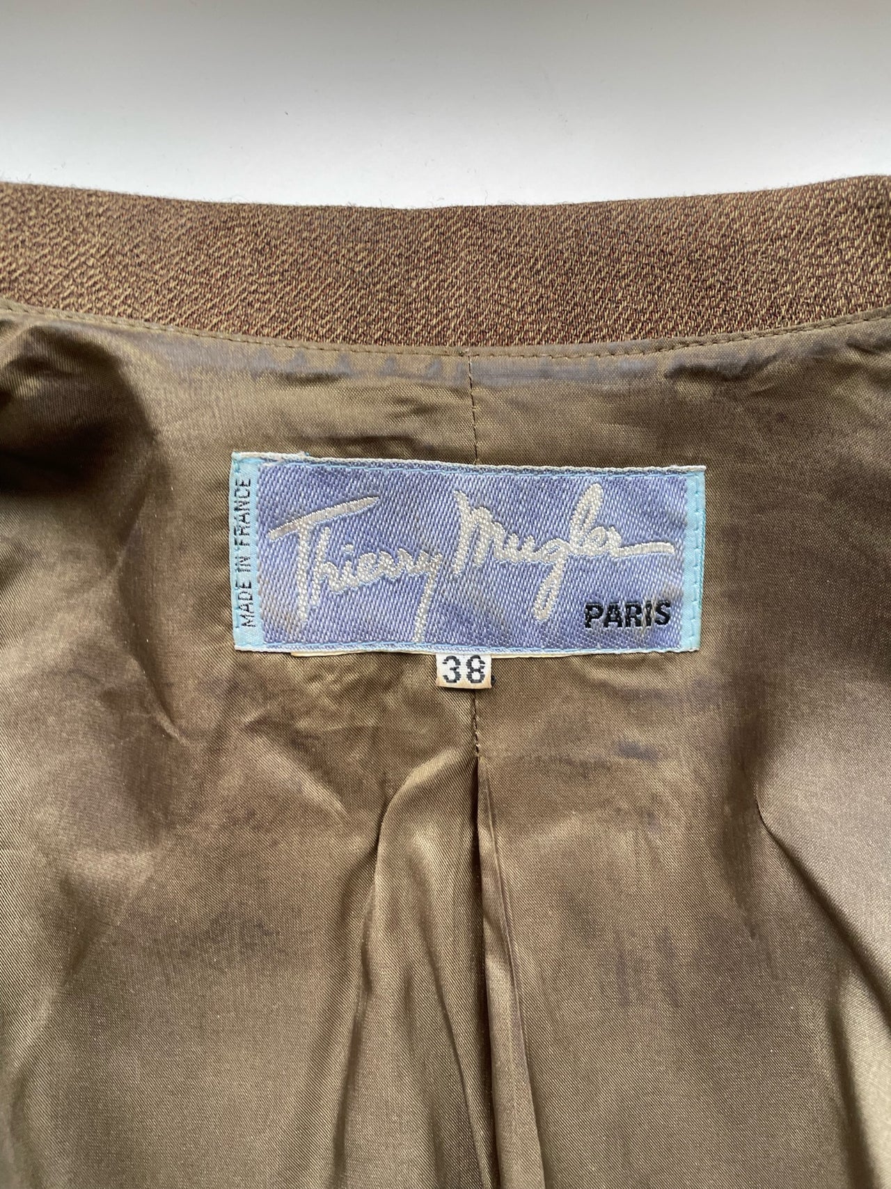 Mugler Hourglass Shape Vintage Blazer