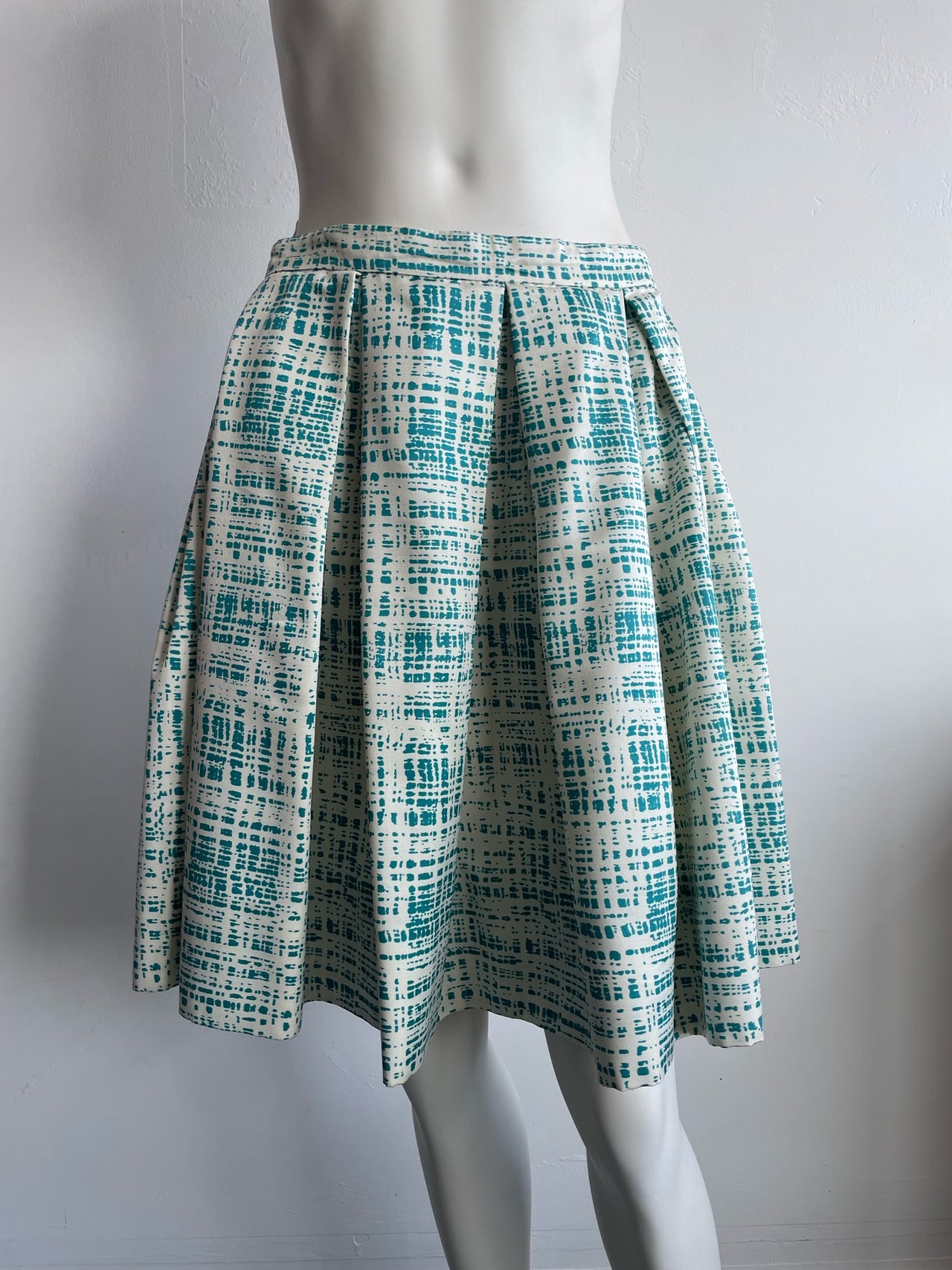 Prada 1996 Re-edition ‘Ugly Chic’ printed skirt