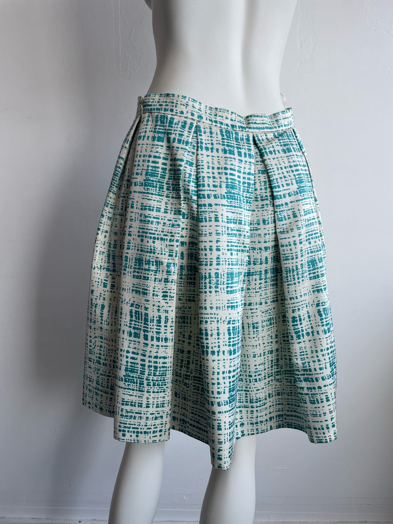 Prada 1996 Re-edition ‘Ugly Chic’ printed skirt