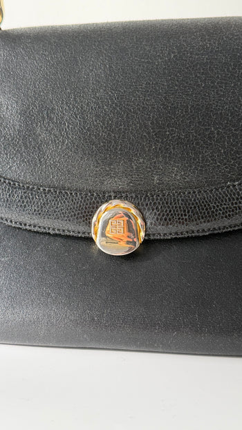 Givenchy 1980’s handbag with bamboo handle