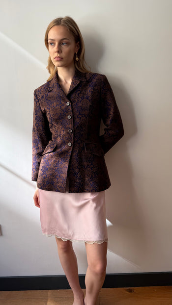 Kenzo Jungle 1990’s jacquard jacket XS