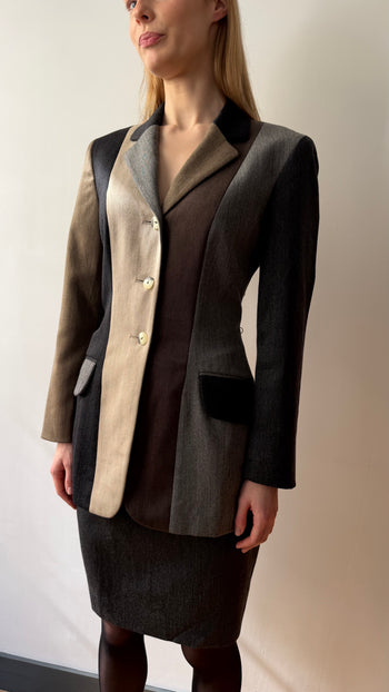 Moschino skirt suit