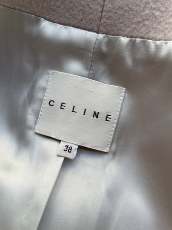Celine AW 2008 runway ecru coat by Ivana Omazic