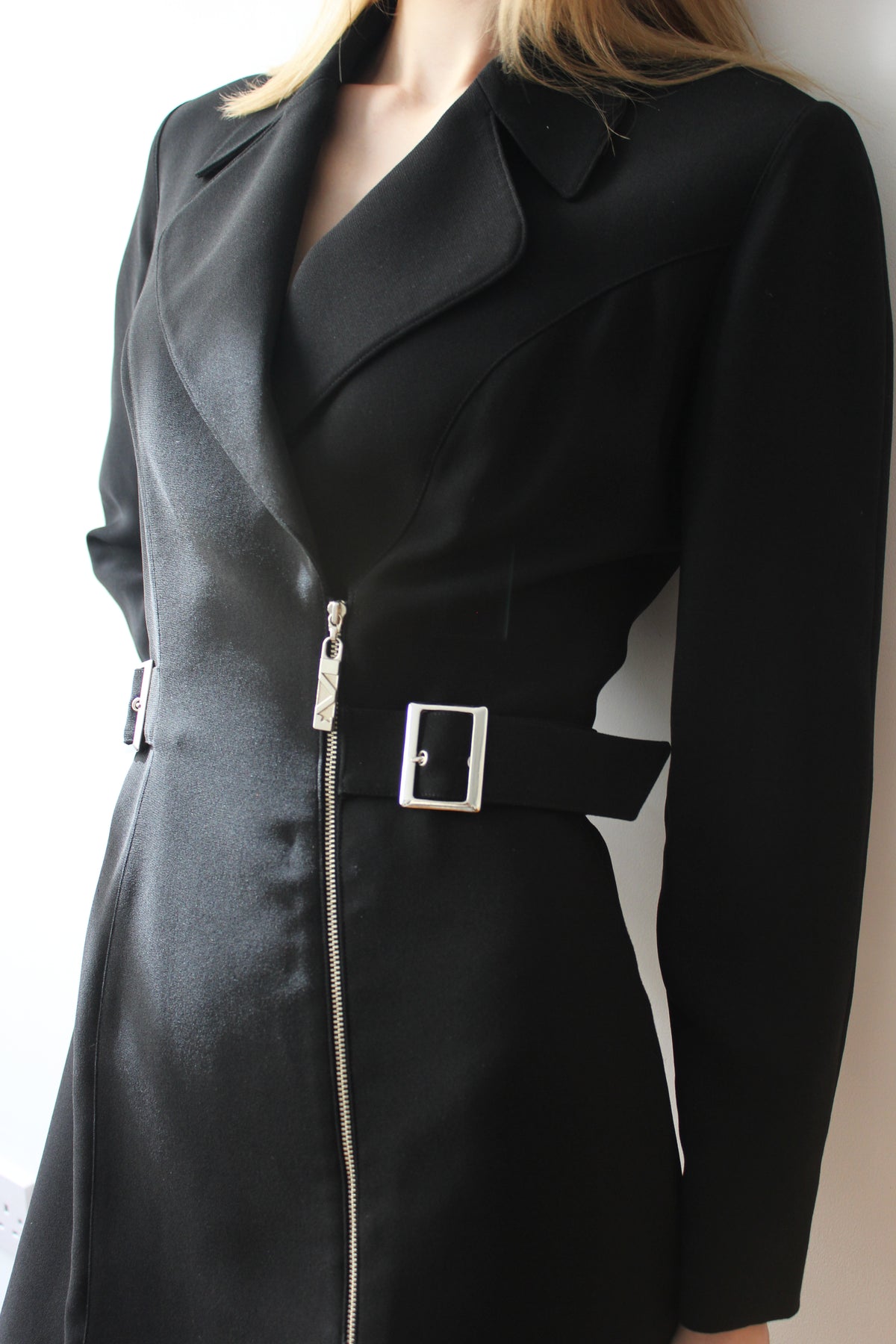 Mugler vintage jersey dress