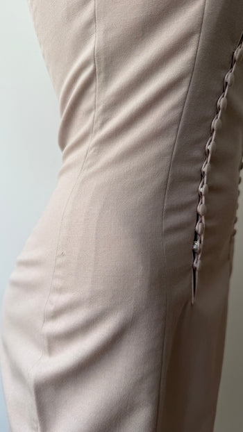 John Galliano late 90’s cocktail wool dress