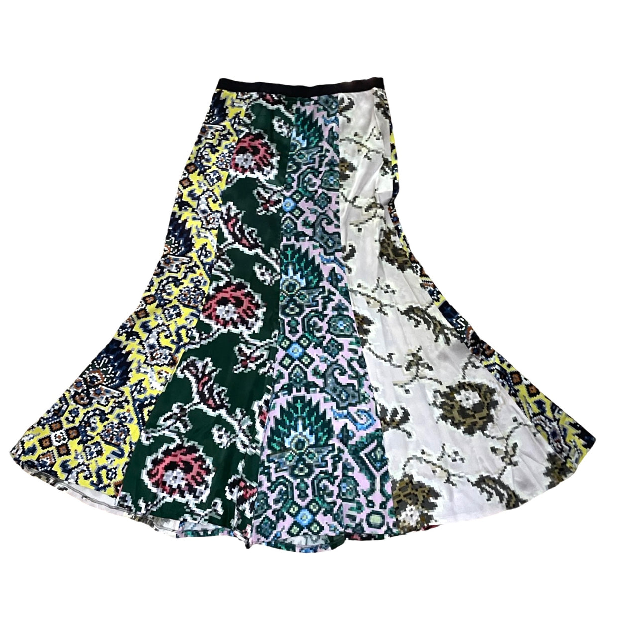 Dries Van Noten printed maxi skirt 35 FR