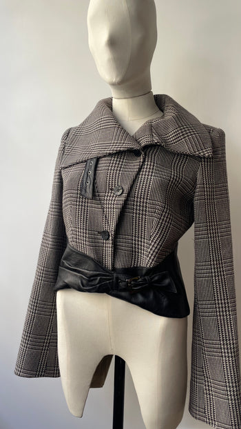 Armani Collezioni high-neck jacket