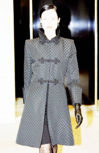 Yves Saint Laurent AW 1998 runway coat