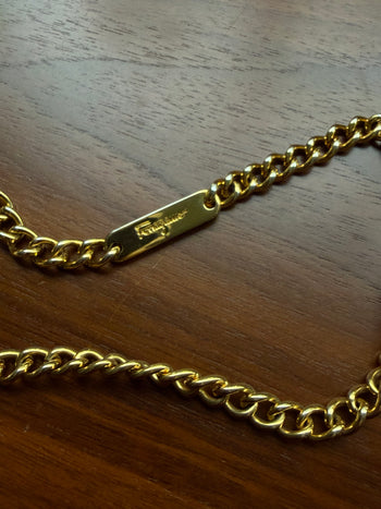 Salvatore Ferragamo chain belt bag cross-body mini