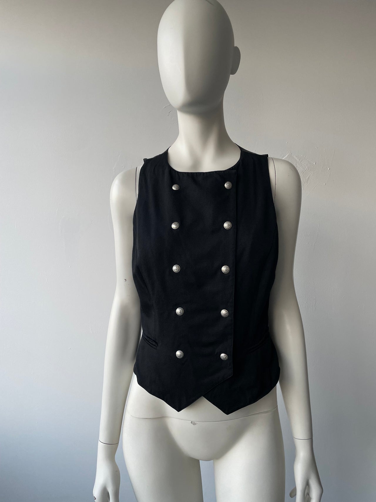 Claude Montana vintage double breasted waistcoat