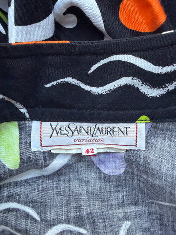 Yves Saint Laurent 1980’s Matisse-inspired print summer jacket