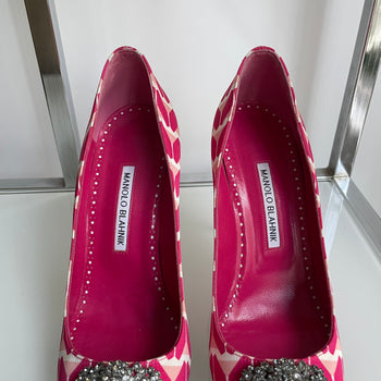 Manolo Blahnik Hangisi Cosmopolitan Pink 39.5