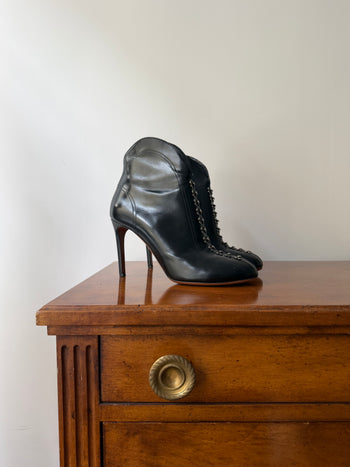 Azzedine Alaia Hook and Eye ankle boots Alaïa