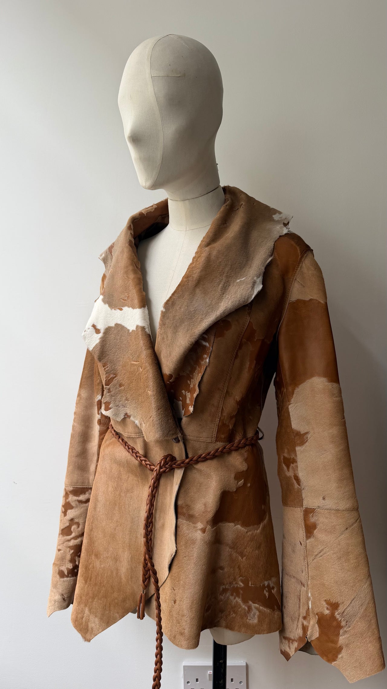 Italian cowhide leather jacket