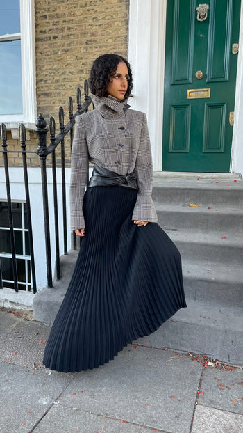 Armani Collezioni high-neck jacket