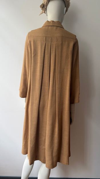 Christian Dior 1960’s raw silk summer coat