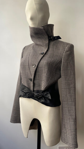 Armani Collezioni high-neck jacket