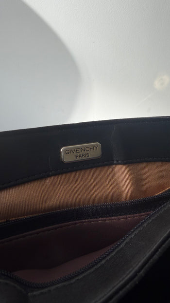 Givenchy 1980’s handbag with bamboo handle