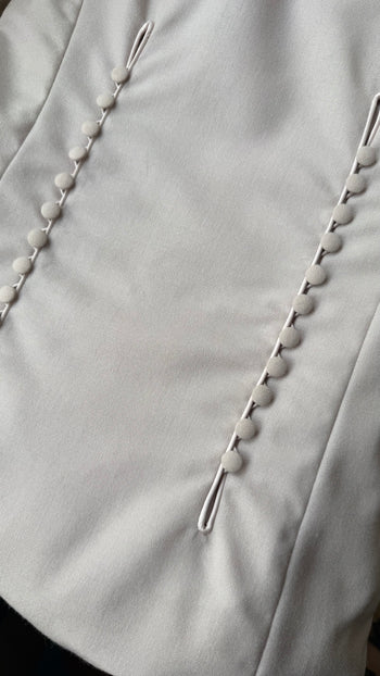 John Galliano late 90’s cocktail wool dress