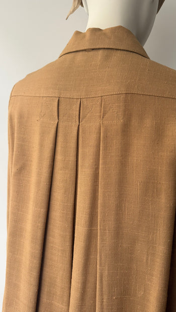 Christian Dior 1960’s raw silk summer coat