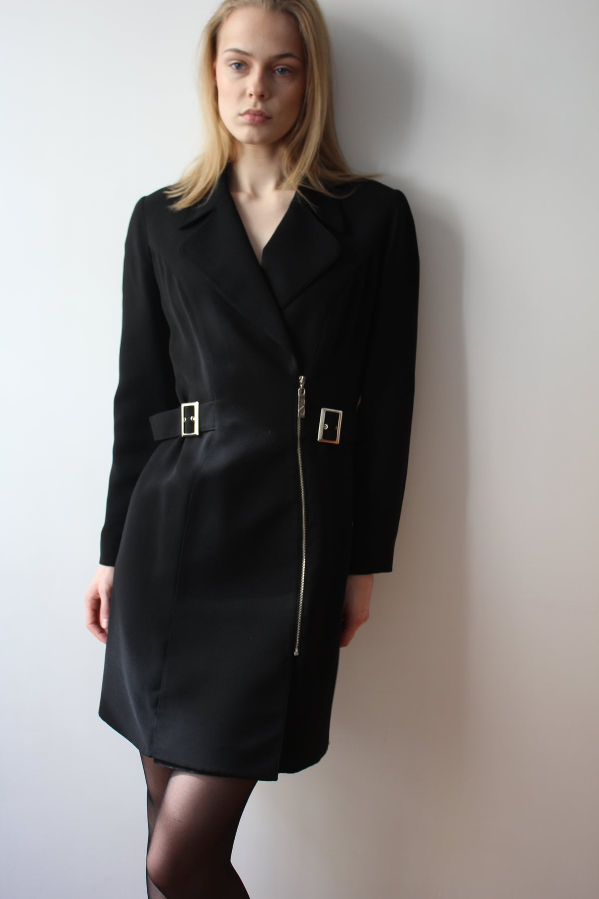Mugler vintage jersey dress
