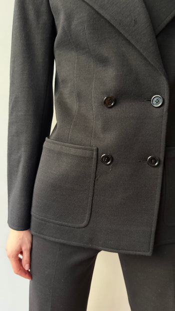 YSL Rive Gauche 1970’s tuxedo trouser suit XS