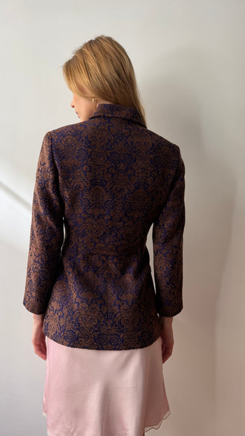 Kenzo Jungle 1990’s jacquard jacket XS