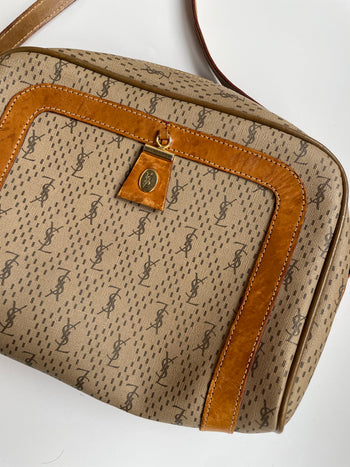 Yves Saint Laurent 80s vintage cross-body bag