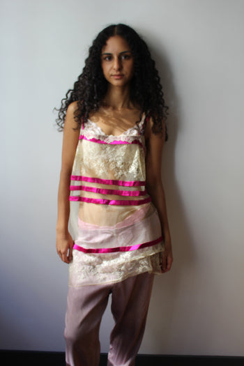 La Perla lace slip dress