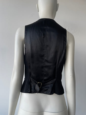 Claude Montana vintage double breasted waistcoat