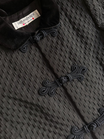 Yves Saint Laurent AW 1998 runway coat