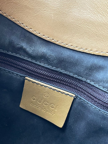 Gucci Jackie GG canvas shoulder hobo bag