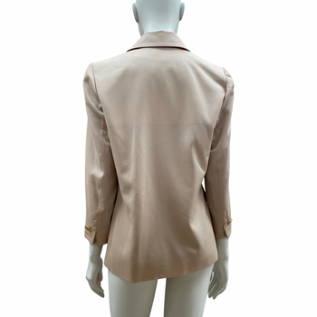 Yves Saint Laurent 90’s double-breasted beige blazer 36 FR