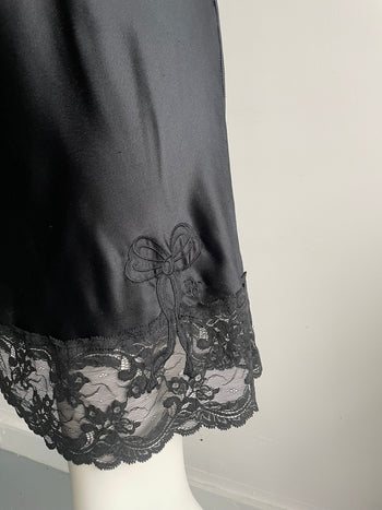 Christian Dior vintage lace trim skirt