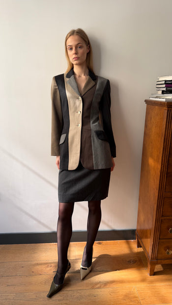 Moschino skirt suit