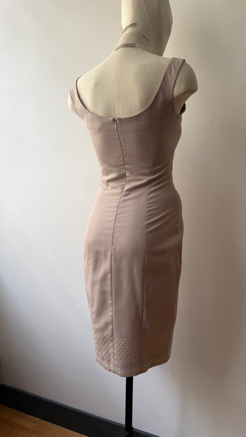 John Galliano late 90’s cocktail wool dress