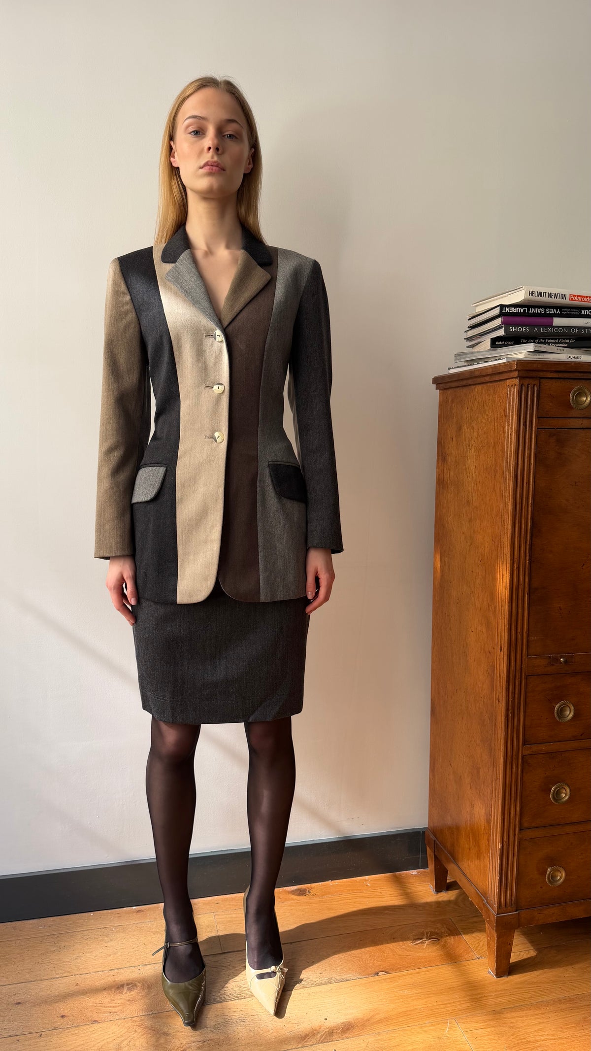 Moschino skirt suit