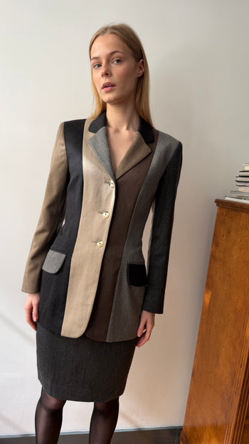 Moschino skirt suit