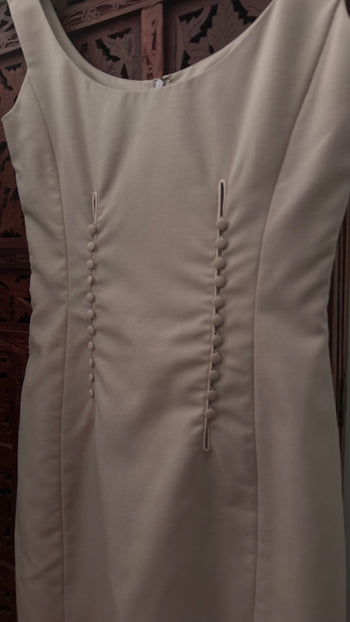 John Galliano late 90’s cocktail wool dress