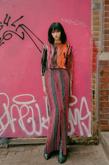 Printed knitwear