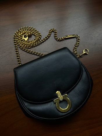 Salvatore Ferragamo chain belt bag cross-body mini