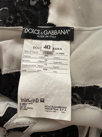 Dolce & Gabbana silk satin camisole 40 IT