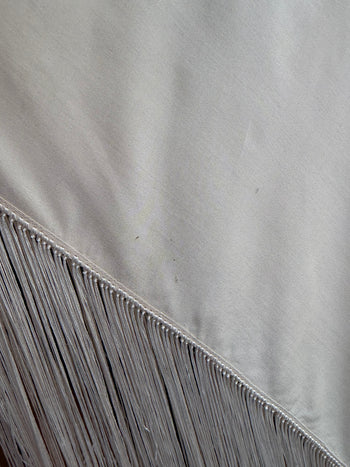 1920’s fringed ombre silk shawl