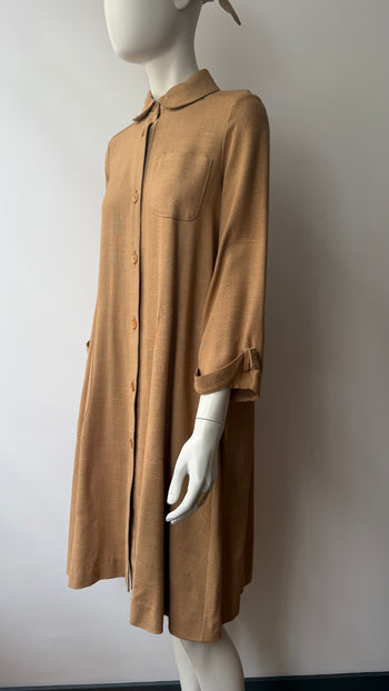 Christian Dior 1960’s raw silk summer coat